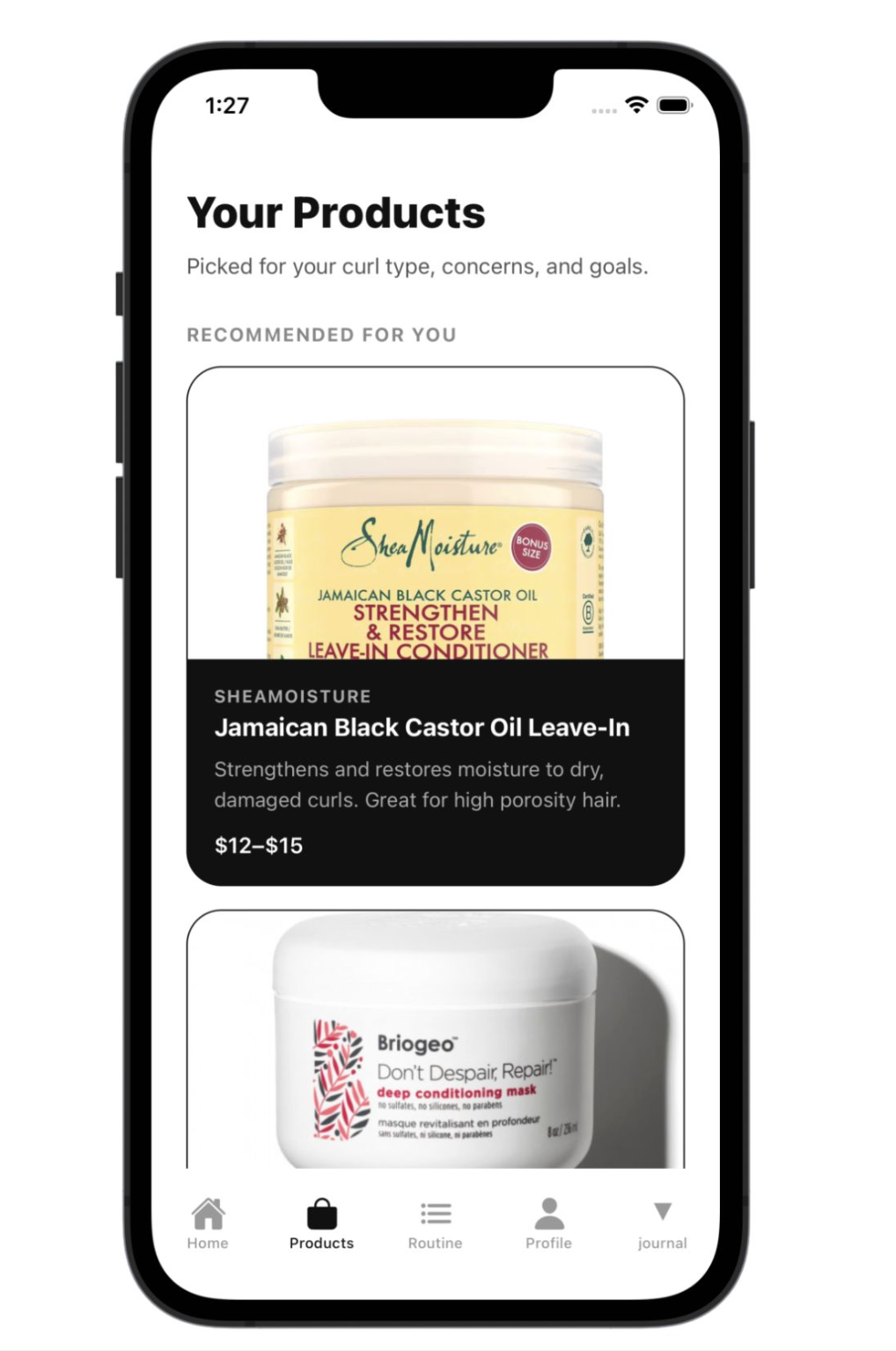 Product recommendations